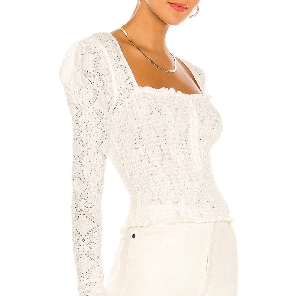 Free People Confection Smock Top